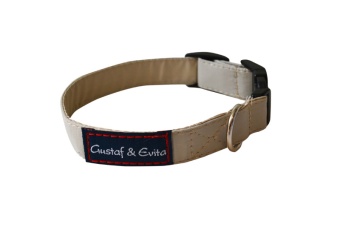 G&E Halsband textil Beige